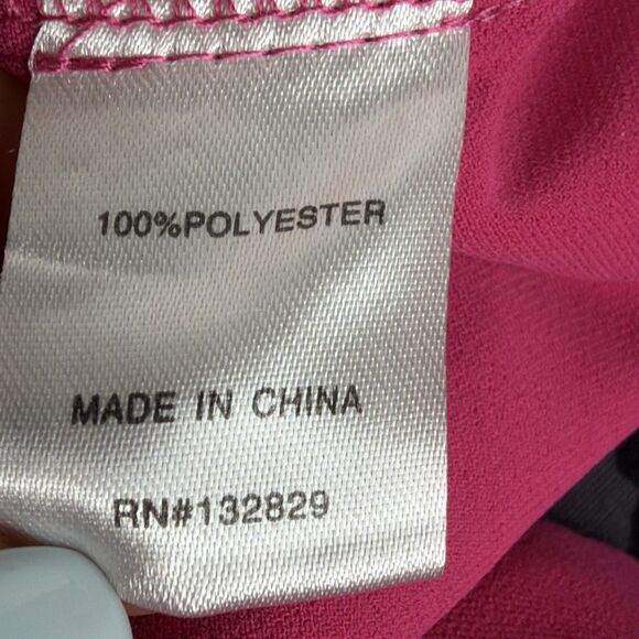 Superdown Remy Bandeau Pant Pink S Office Siren 80s Maximalism Y3K Modern Prep - Picture 8 of 9